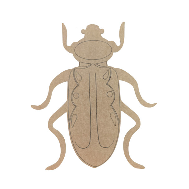 Beetle Juice Bug, Bugs & Insects, Unfinished Craft Shape