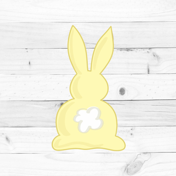 Bunny rabbit,  Unfinished Cutout, Wooden Shape, Paintable Wooden MDF