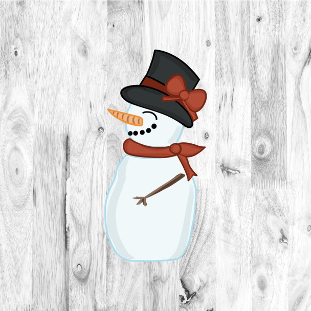 Snowman, Christmas Cutouts, Kids Shape Unfinished Wood Cutout