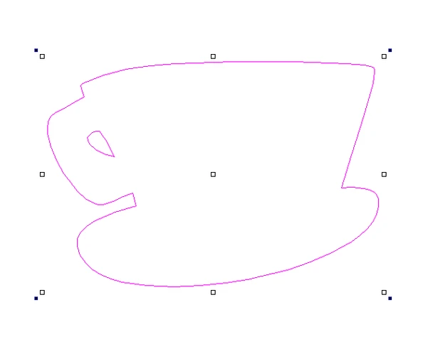 Diner Coffee Cup, Wooden Shape, Paintable Wooden MDF