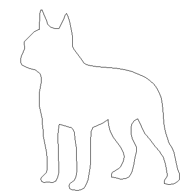 New Dog Unfinished Cutout, Wooden Shape, Paintable Wooden MDF