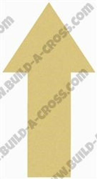 Basic Arrow Unfinished Cutout, Wooden Shape, Paintable Wooden MDF DIY