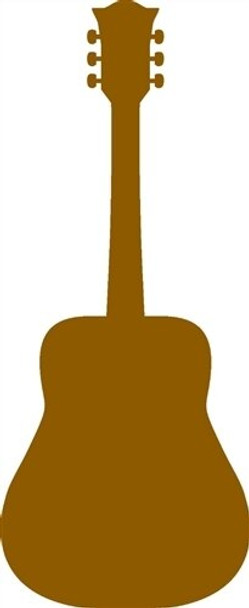 Country Guitar Unfinished Cutout