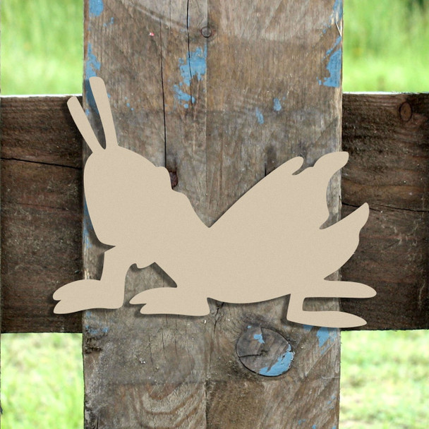 Critter Grasshopper Unfinished Cutout, Wooden Shape, MDF DIY Craft