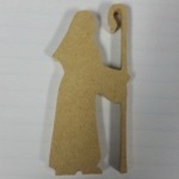 Nativity Wise Man 2 Unfinished Cutout, Wooden Shape, MDF DIY Craft