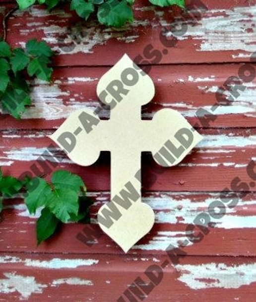 UNFINISHED WOODEN CROSS Paint-able WALL HANGING STACKABLE CROSS (38)