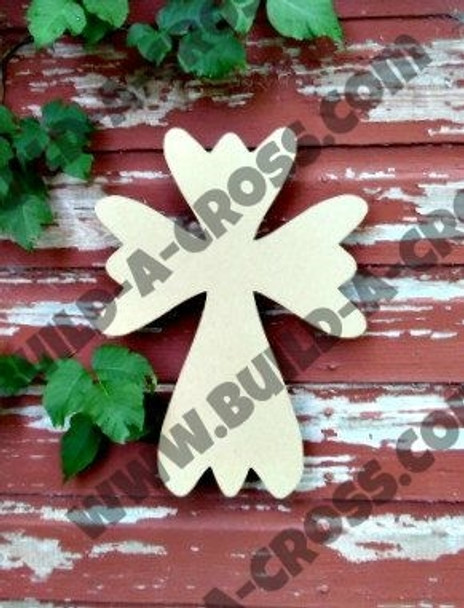 UNFINISHED WOODEN CROSS Paint-able WALL HANGING STACKABLE CROSS(51)