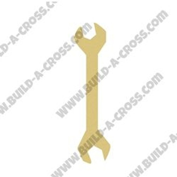 Wrench Unfinished Cutout, Wooden Shape, MDF DIY Craft