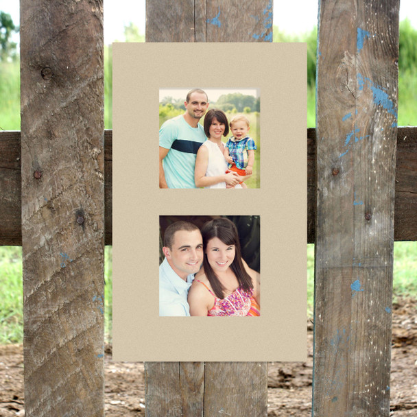 Double 4x4 Picture Frame (4x4) Wood Art Unfinished Wood Frame Wall Art