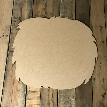 Hay Bale, Paint-able  Craft Unfinished Wood Shape, Wood Cutout