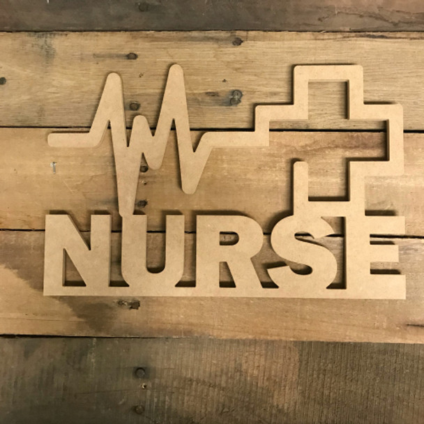 Nurse Word, Alphabet Paintable DIY