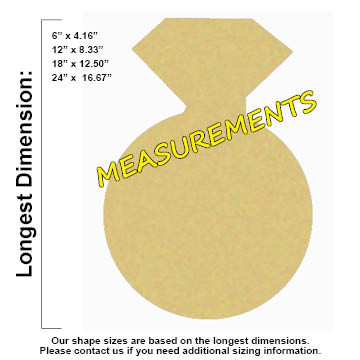 Round Shape Mdf Pendent Or Ear Ring Cutting Shape Set Of 6