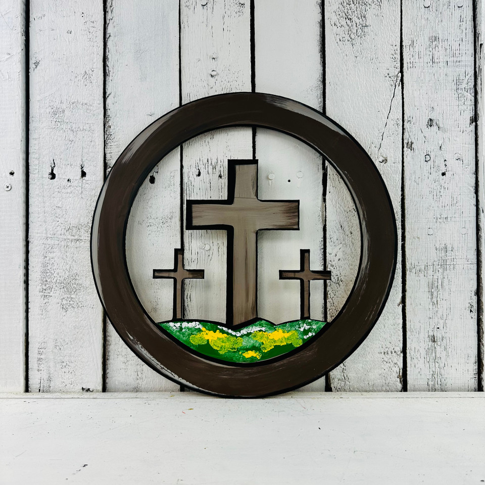 12 Pack Unfinished Wooden Cross Cutouts, Wood Cross for
