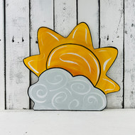 Painted Sun & Clouds