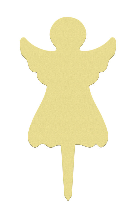 Angel With Wings, Wooden Craft Shape, Paintable MDF Craft 