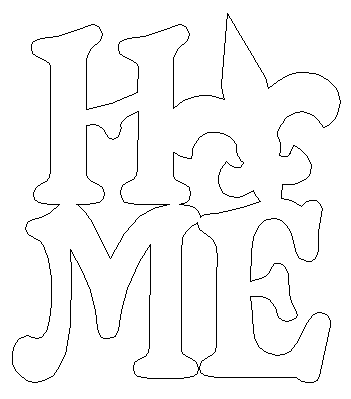 Home With Fleur De Lis Sign Wall Art Wooden Diy Craft Mdf Build