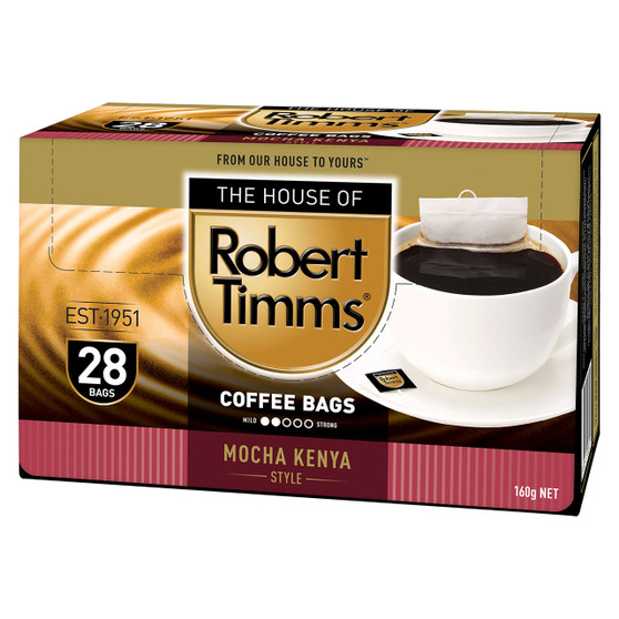 Mocha Kenya Coffee Bags 28s