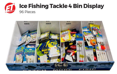 Ice Fishing Tackle Display