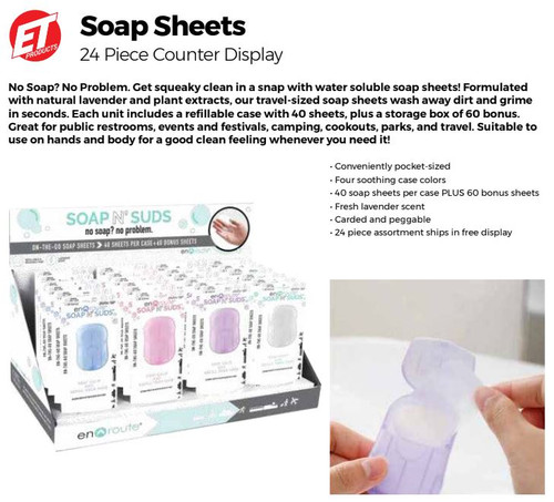 Soap Sheets 24pc