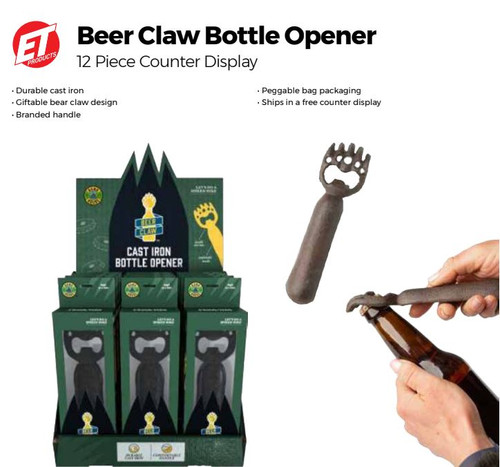 Beer Claw Bottle Opener 12pc