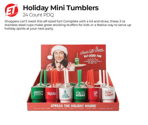 Holiday Mini Tumblers Holiday Mini Tumblers