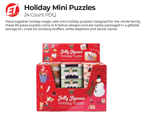 Holiday Mini Puzzles Holiday Mini Puzzles