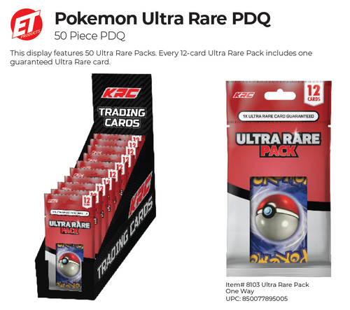Pokemon Ultra Rare PDQ - 50ct