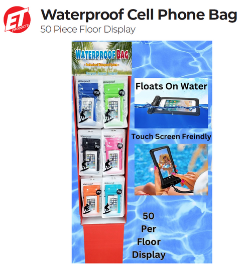 Waterproof Cell Phone Bag - 50ct