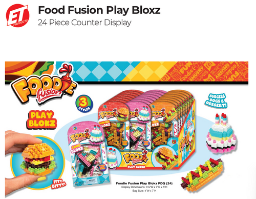 Food Fusion Play Bloxz - 24ct