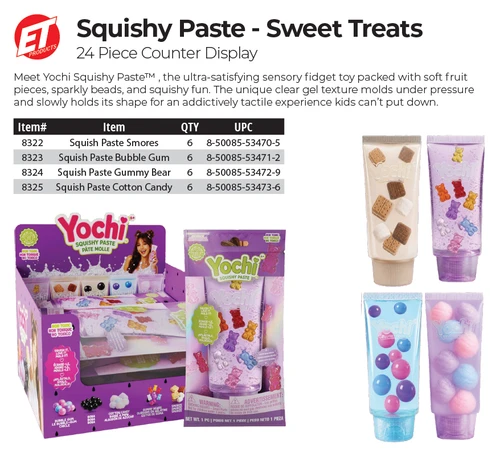 Squishy Paste Sweet Treats - 24ct
