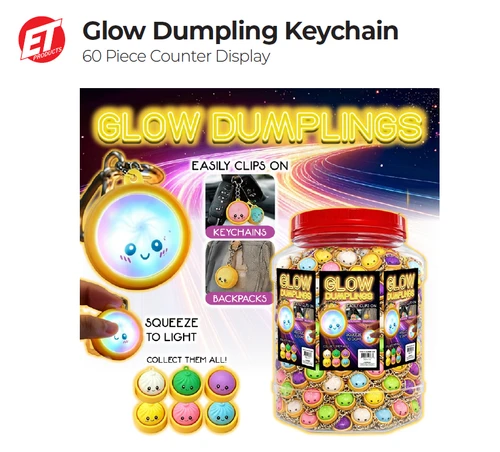 Glow Dumpling Keychain - 60ct