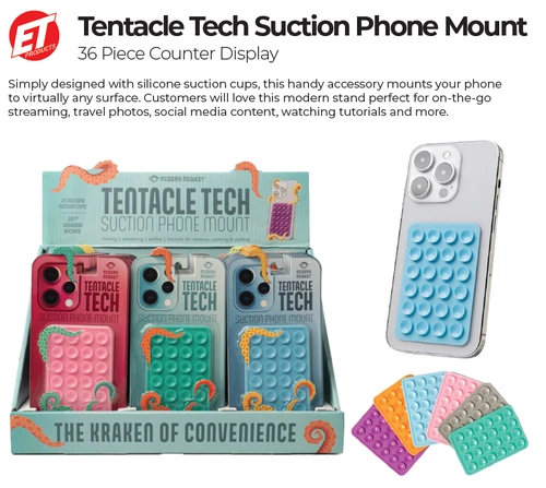 Tentacle Tech Suction Phone Mount - 36ct`