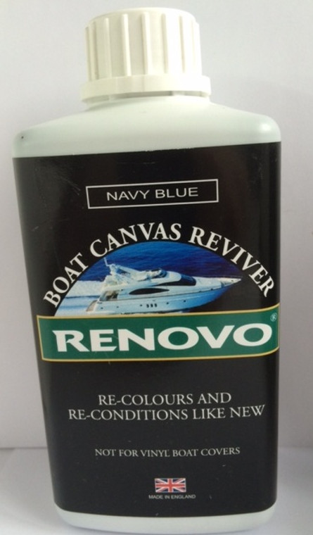 Renovo Boat Canvas Navy Blue Reviver
