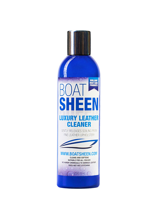 Boat leather cleaner