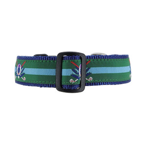 Golf Thistle on Green Collar