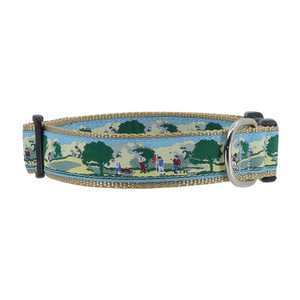 Golfing Scene Collar
