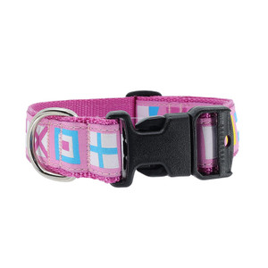 A-Z Code Flag on Pink Collar