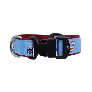 Patriotic Whale Collar