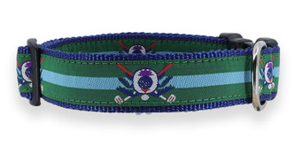 Golf Thistle on Green Collar