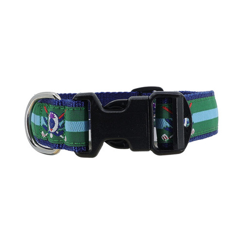 Golf Thistle on Green Collar
