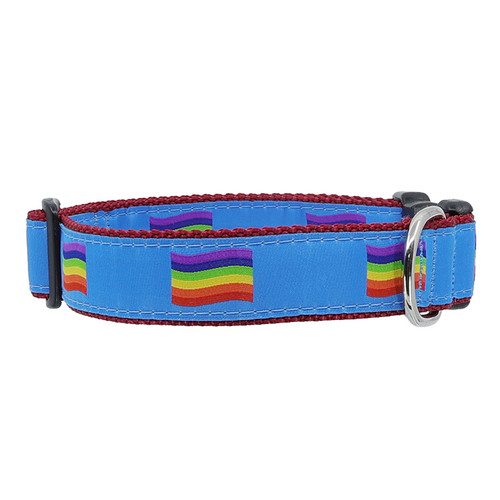 Pride Flag Dog Collar, Pride Collar, Pride
