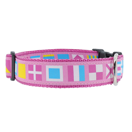 A-Z Code Flag on Pink Collar