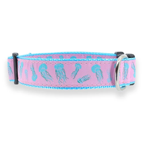 Jellyfish on Pink on Collar