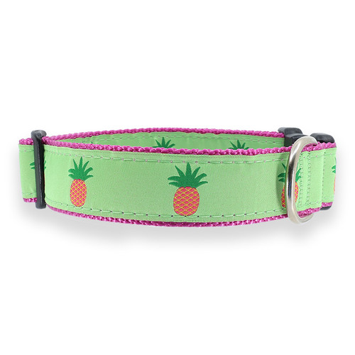 Pineapples on Mint Collar