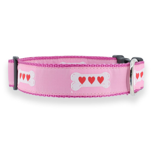 Heart Bones on Pink