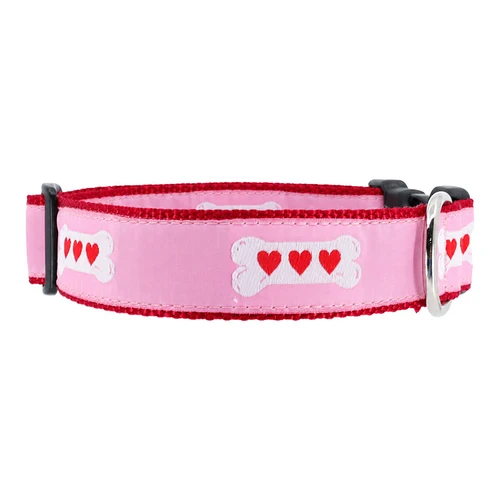 Heart Bones on Pink