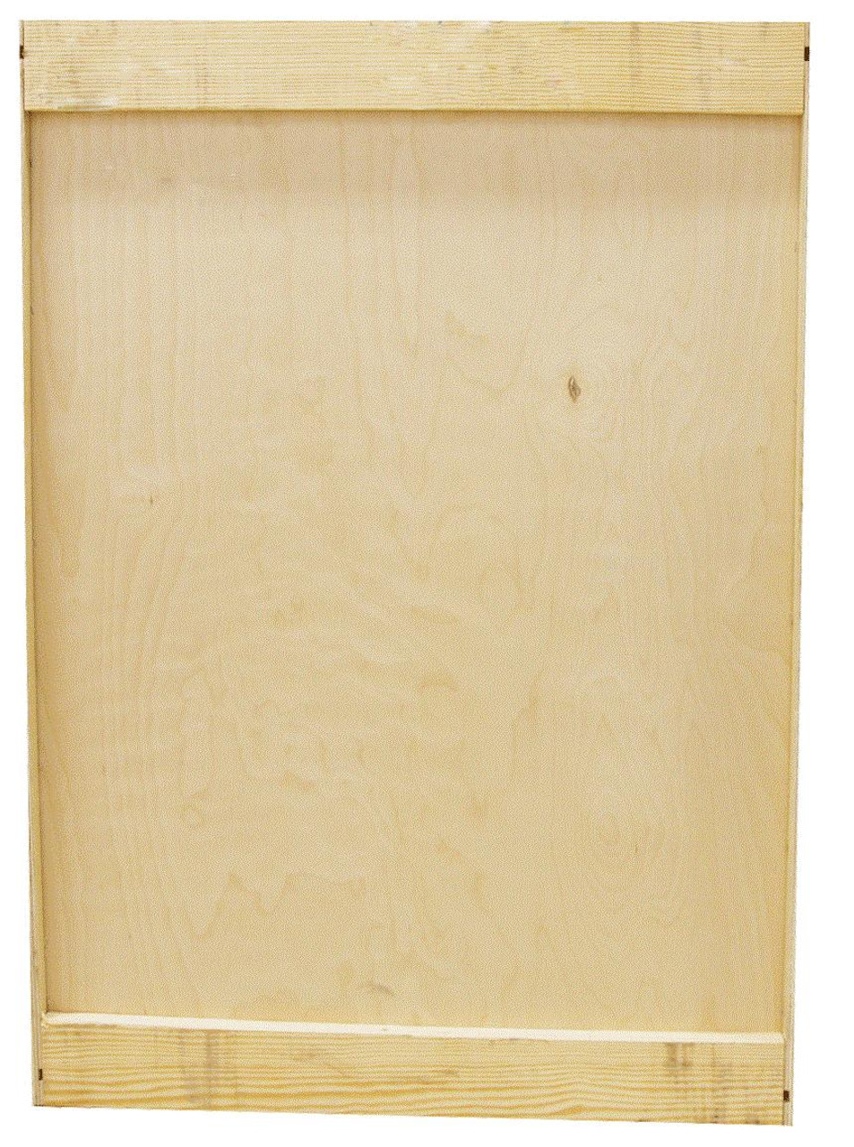 Kitchen Wall Cabinet | Unfinished Poplar | Shaker Style | 27 in x 42 in ...