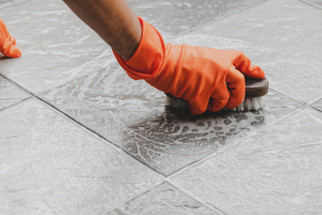 How to Clean Floor Tile Grout: What Works & What Doesn't! - Driven by Decor