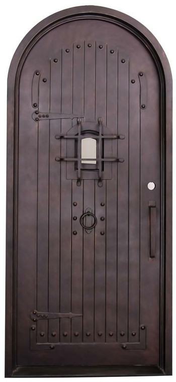 36x80 Castle Wrought Iron Exterior Door