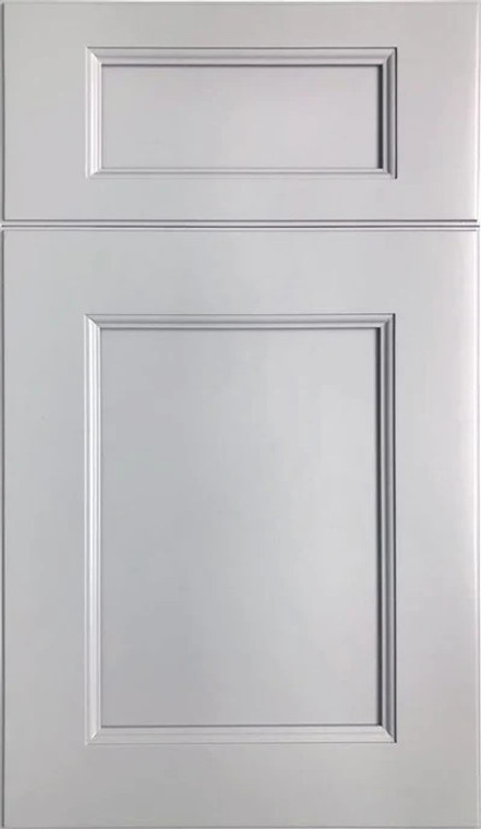  Fabuwood Allure Fusion Nickel Recessed Panel Grey Door Sample